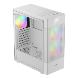 Gamdias AURA GC5 ELITE WH ARGB Mesh Mid-Tower ATX Gaming Casing